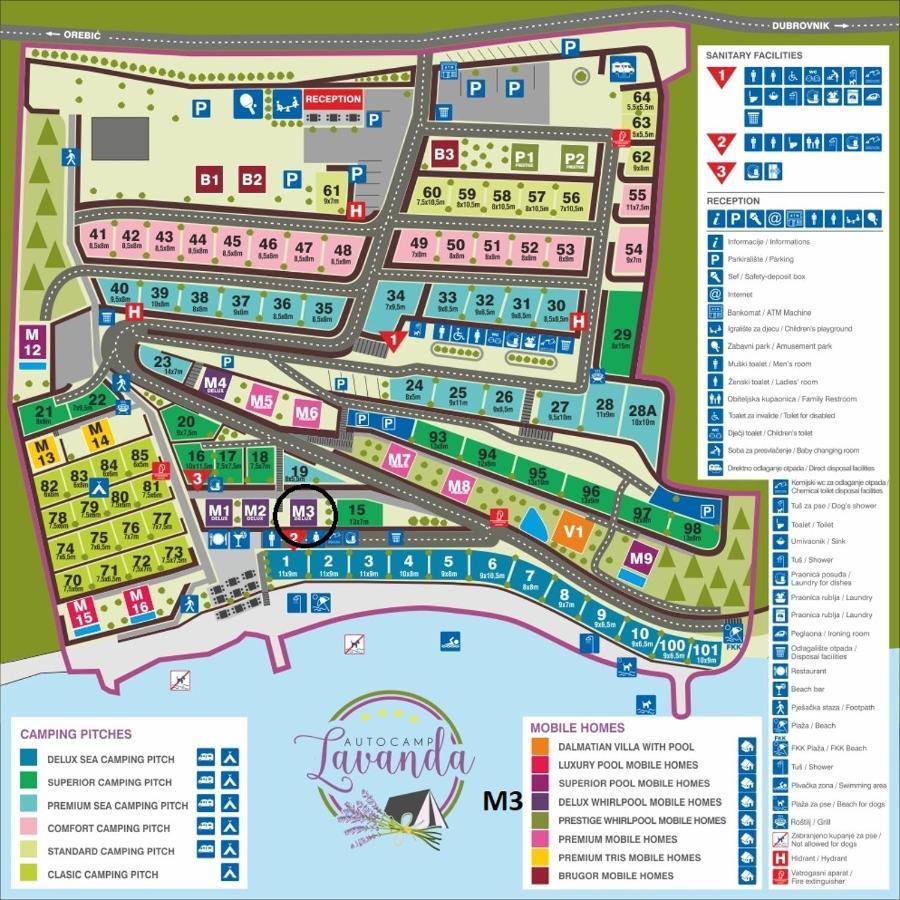Lavanda Mobile Homes & Villas Orebić Εξωτερικό φωτογραφία